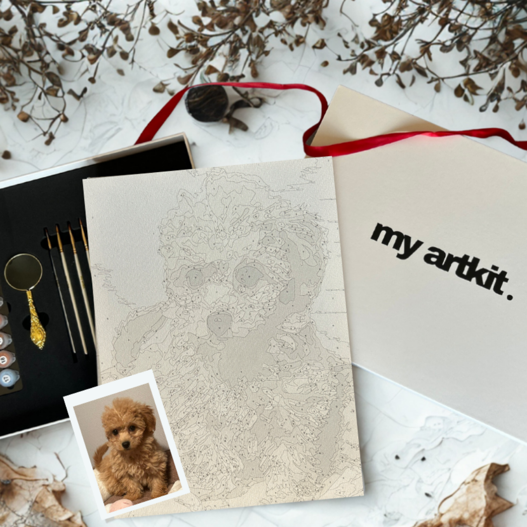 my artkit.絵画体験キット（ペット)